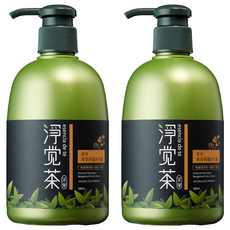 TEAPOWER 茶寶 淨覺茶 茶籽果萃保濕洗手露, 蘆薈 維他命E 保濕精華，美國 USDA 有機成份認證, 350ml, 2瓶