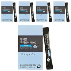 비엘 왕혜문 퓨어보이차100 라이트, 500mg, 20개입, 5박스