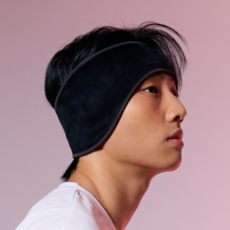 SUMMERTECT 防寒耳罩頭帶, 黑色, 1個