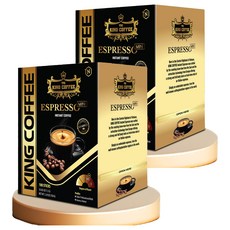 TNI KING COFFEE Mini義式濃縮即溶咖啡, 1.5g, 100條, 2盒