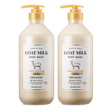 Shower mate 山羊奶麥蘆卡蜂蜜沐浴乳, 800ml, 2瓶