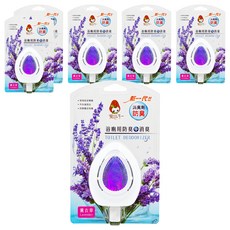 風信子 浴廁用消臭器 薰衣草香, 12ml, 6個