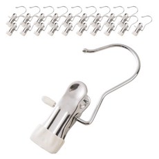 디오셀 다용도 논슬립 외집게걸이, 화이트, 20개