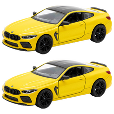 KiNSMAR BMW M8 Competition Coupe 模型 隨機出貨, 2個