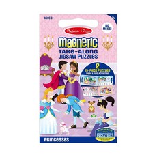 Melissa&Doug 瑪莉莎 MD磁力拼圖遊戲書 3歲以上, 童話, 30片, 1盒