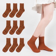 시너싹스 여성용 발목밴딩 카바 양말 10켤레