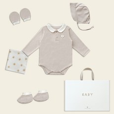 베이비앤아이 신생아용 바이오워싱 선물 세트 + 쇼핑백