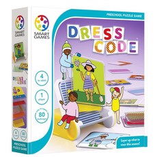SMART GAMES 信誼 變裝派對 Dress Code 4歲以上 激發想像力與創造力 安全無毒材質, 多色, 1盒
