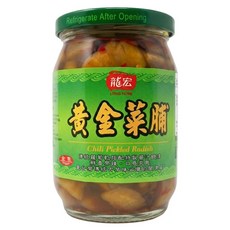 龍宏 黃金菜脯, 370g, 1罐