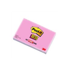 3M Post-it 利貼 狠黏便條紙 38.1 x 50.8mm, 粉紅, 90張, 2本