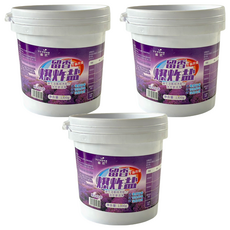 小麥購物 洗衣香水爆炸鹽 薰衣草香 1135g 活氧去污 持久留香 多種材質適用, 3罐