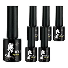 BBUKKU 指甲封層凝膠, 單一顏色, 6個