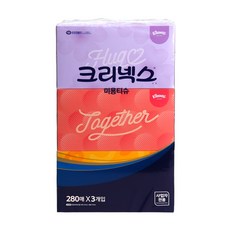 Kleenex 舒潔 美容紙巾組合 2層 3入, 280張, 3盒