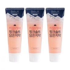 LG 生活健康 喜馬拉雅粉晶鹽牙膏 花香薄荷, 100g, 3條