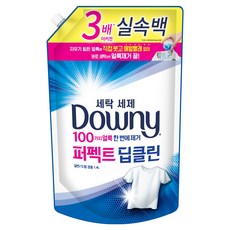 Downy 完美深層潔淨洗衣精補充包, 1.4L, 1個