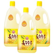 OTTOGI 不倒翁 玉米油, 1.8L, 3瓶