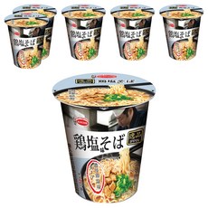 ACECOOK鹽味雞湯風味杯麵，濃郁美味，耐嚼麵條, 6入