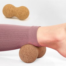 사비나 코르크 땅콩볼 요가 마사지 폼룰러, 1개