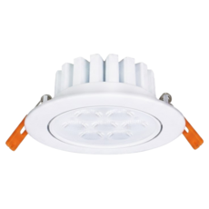DANCELIGHT 舞光 8W歡笑崁燈 LED-9DOL8WR1 9.5cm 黃光, 1個