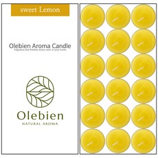 Olebien 香氛蠟燭, 甜檸檬, 18個
