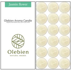 Olebien 香氛蠟燭, 茉莉花, 18個