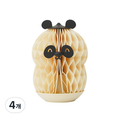 피오지오 애니멀 자연가습기 미미판다, 4개