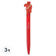 Dailylike Jelly Bear 0.5mm中性筆, 3個, 01 糖果