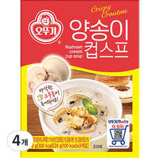 OTOKI 不倒翁 即食蘑菇奶油濃湯調理包, 72g, 4個