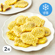 키친고메 굳지않는 통팥 붕어떡 (냉동), 500g, 1개입, 2개