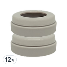 마더케이 젖병 스크류, 베이지, 10ml, 12개