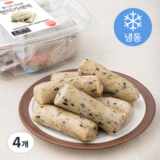 나무새 햇시루서리태 현미 가래떡 (냉동), 50g, 8개입, 4개