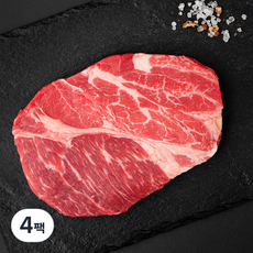 푸드랩플러스 호주산 곡물 척아이롤 구이용 (냉장), 200g, 4팩