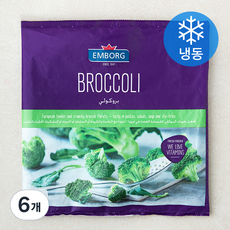 엠보그 브로콜리 (냉동), 6개, 450g