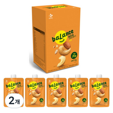 CJ제일제당 밸런스밀 프로틴 쉐이크 견과 5p, 225g, 2개