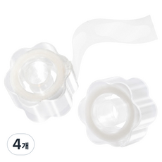 Urban Flex 後腳跟防水貼片 透明 30入, 4個