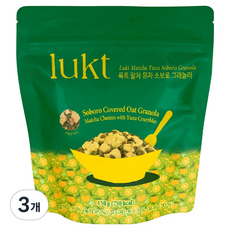 LUKT 抹茶柚子酥粒格蘭諾拉, 3個, 150g