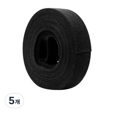 Geobiz 雙面魔鬼氈 黑色 5m, 5個