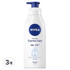 니베아 익스프레스 바디로션, 400ml, 3개
