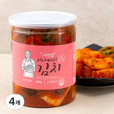 이정섭 시아버지 총각김치, 600g, 4개