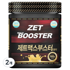 제트리션 제트맥스부스터 오렌지, 500g, 2개