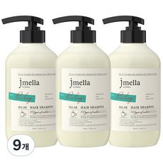 제이멜라 인 프랑스 시그니처 퓨어 허그 헤어 샴푸, 9개, 500ml