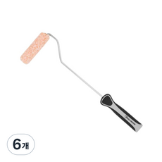 롤링독 마이크로 단모 롤러 세트, 6개