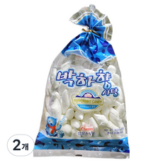 맘모스제과 박하향 사탕, 350g, 2개