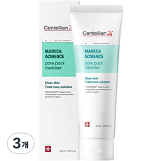 센텔리안24 마데카 아크니언스 모공 팩 클렌저, 3개, 120ml