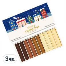 카카오리퍼블릭 크리스마스 에디션 수제 초콜릿 스틱 5종 x 2p 선물세트 140g, 3세트
