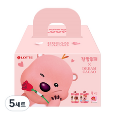 잔망루피 드림카카오 초콜릿 기획팩 세트, 344g, 5세트