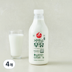 서울우유 저탄소 인증 우유, 4개, 900ml