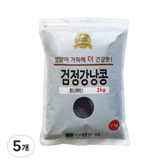 대한농산 검정강낭콩, 2kg, 5개