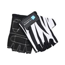 crazy SAFETY 兒童騎乘專用手套 止滑/防震 彈性布料及皮絨止滑 適用年齡：2歲以上, 白老虎, 10.3 x 7.7cm, 1雙