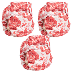 Smart Bottoms 防水尿布兜 100% PUL防水層聚酯, Stella, 3件